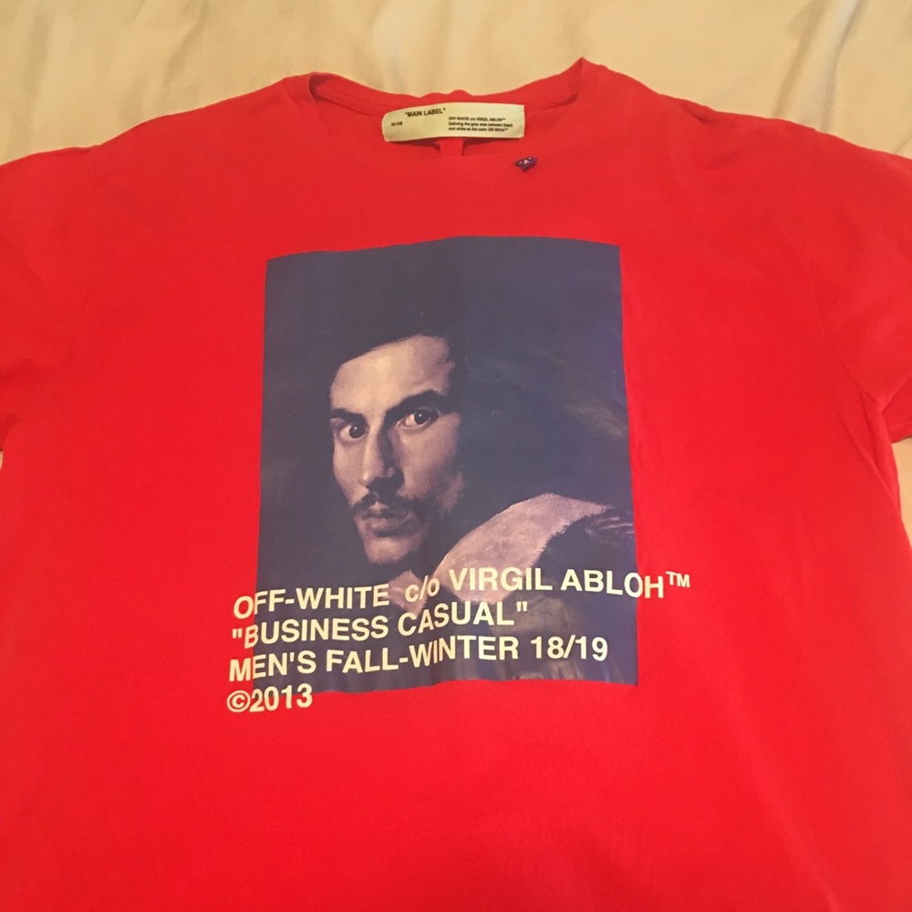 OFF-WHITE “BUSINESS CASUAL” shirt size L